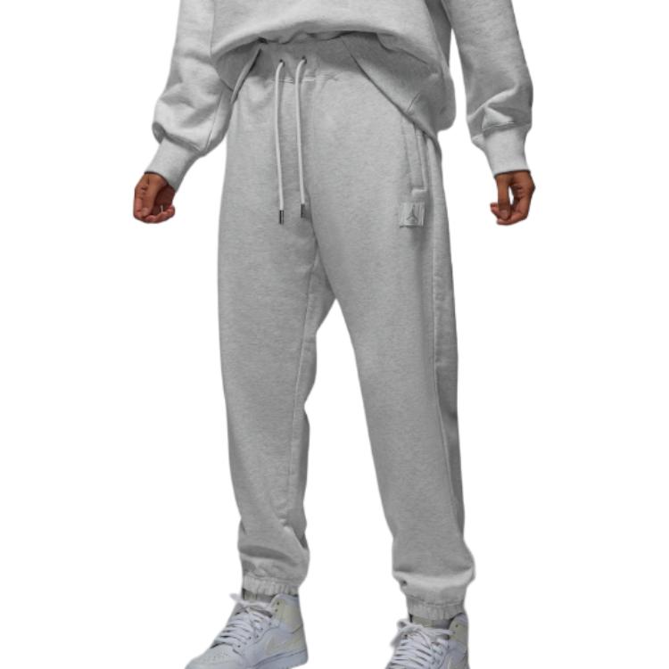 Флисовые спортивные штаны Flight Fleece FW24 вязаные женские Birch Tree Jordan, серый — фото 3