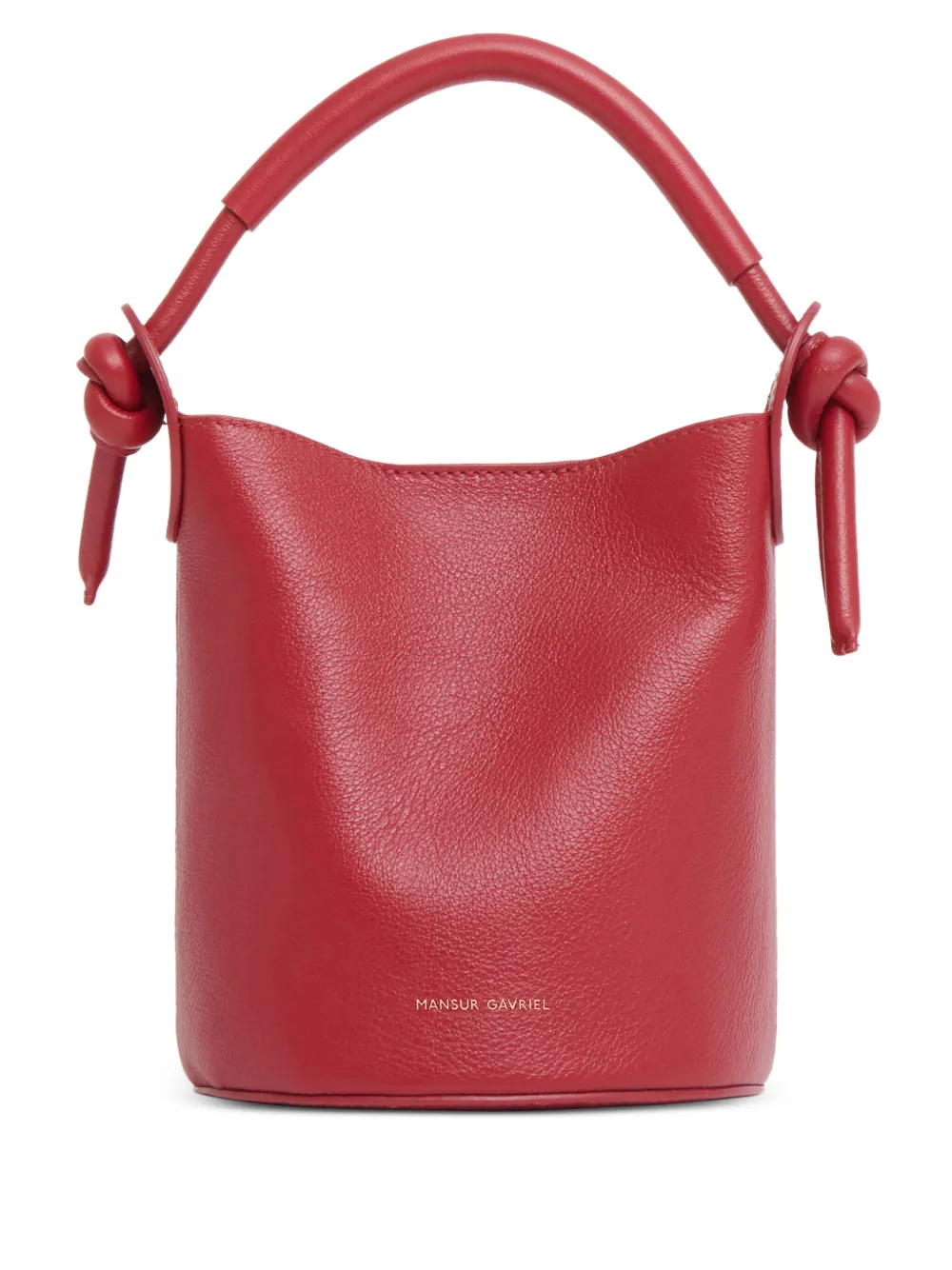 

Сумка-ведро с узлом Mansur Gavriel, красный