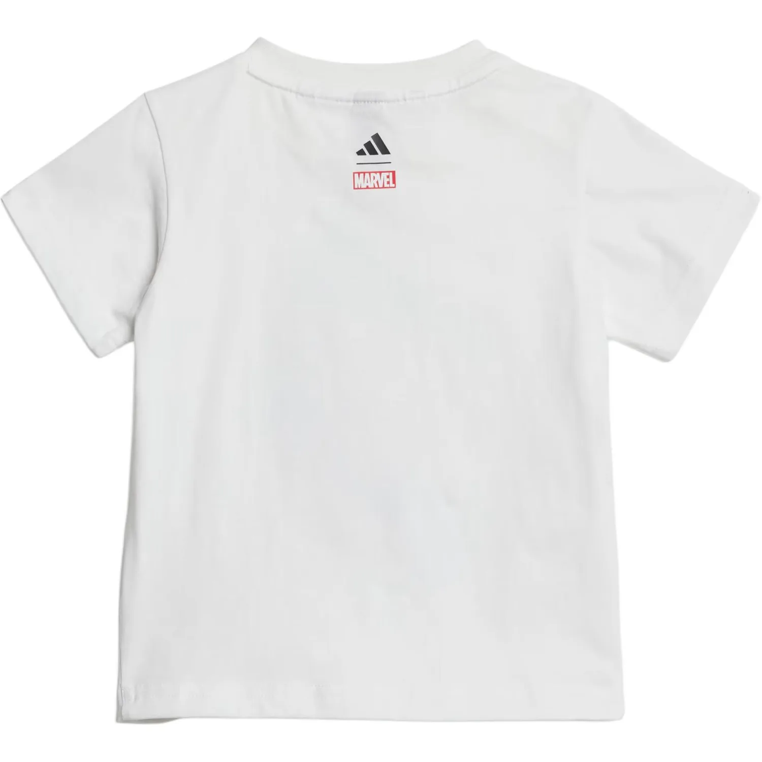 Adidas x MARVEL Collaboration, повседневная спортивная одежда для малышей, Set (White+Red) — фото 4