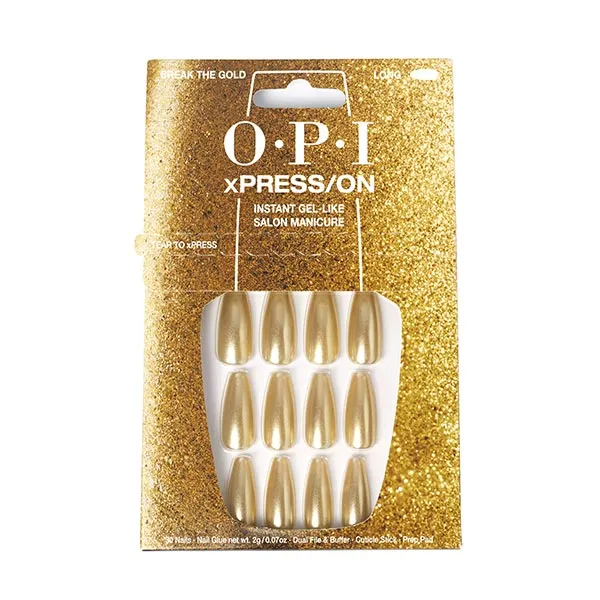 

Искусственные Ногти Artificial Nails Opi, цвет break the gold