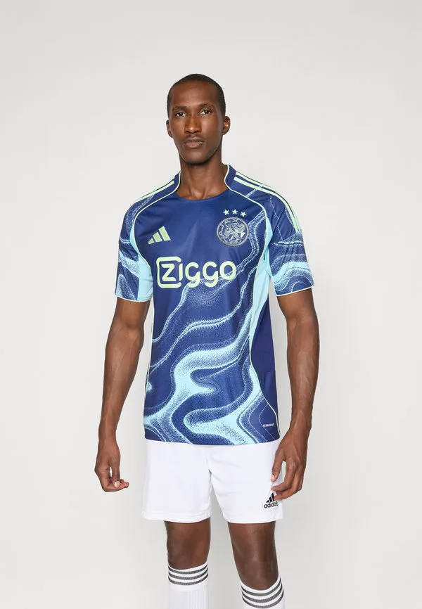 Футболка «аякса» амстердамский, выездная, сезон 25/26, клубная форма Adidas Performance, Night Sky