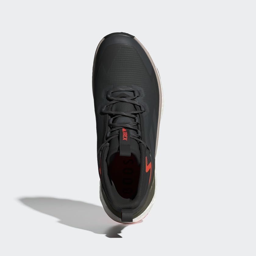 Мужские походные кроссовки adidas Terrex Free Hiker Gore-TEX 2.0, черный/серый — фото 2