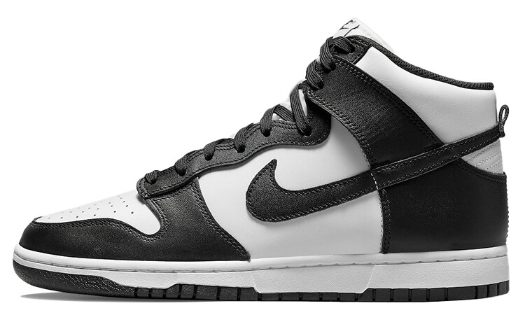 

Кроссовки Nike Dunk Skateboarding Shoes Men High-top White/black, черный