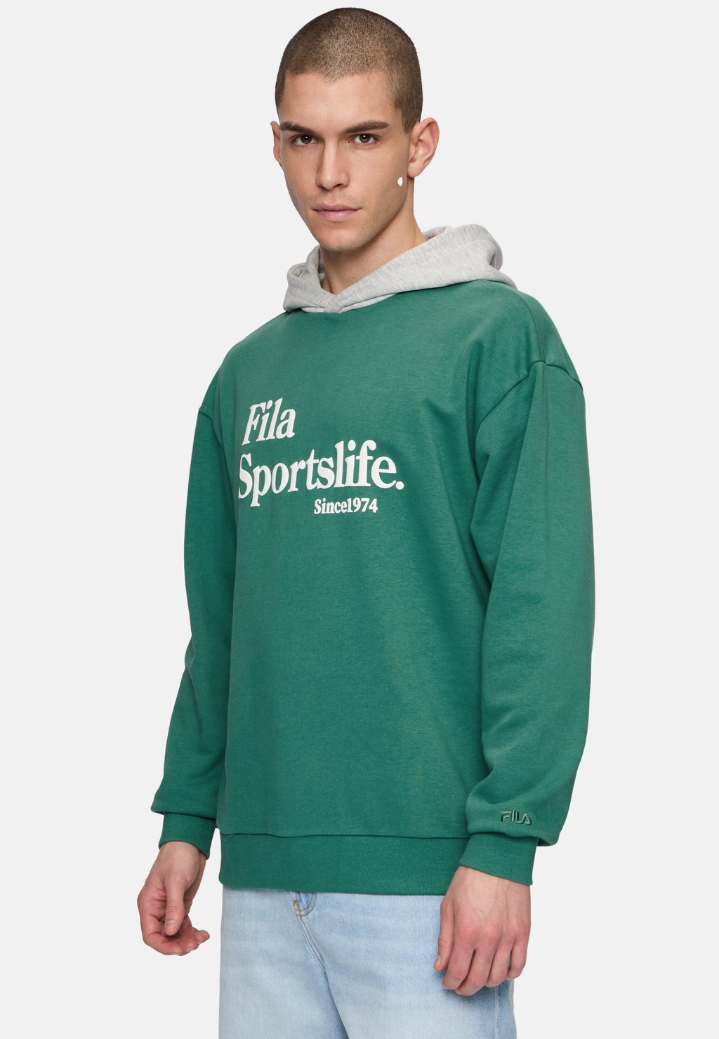 

Толстовка LICOURT - Hoodie Fila, светло-серый