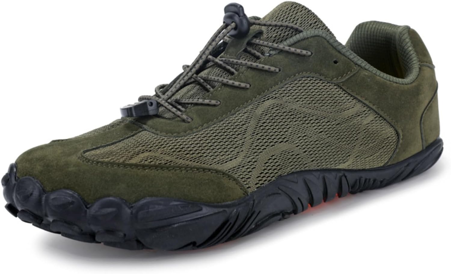 

Мужские походные ботинки с пятью пальцами- легкие, с толстой нескользящей подошвой, подходят для скалолазания, езды на велосипеде, прогулок по пересеченной местности и водных видов спорта Azttoztto, зеленый