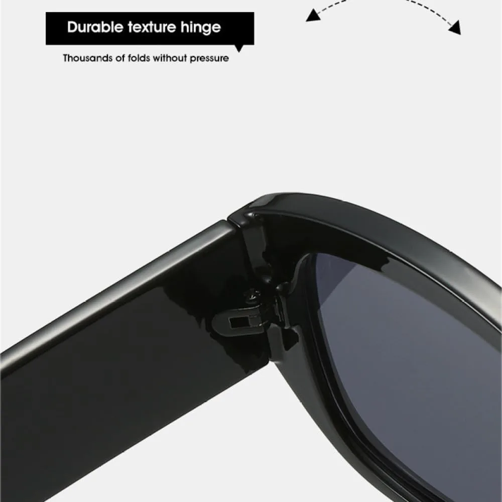 

Женские солнцезащитные очки Jelly Grey Fashion 2027, защита от УФ-излучения UV400, ретро-очки темно-зеленого цвета в стиле панк для мужчин MTZJH, Jelly Grey Grey