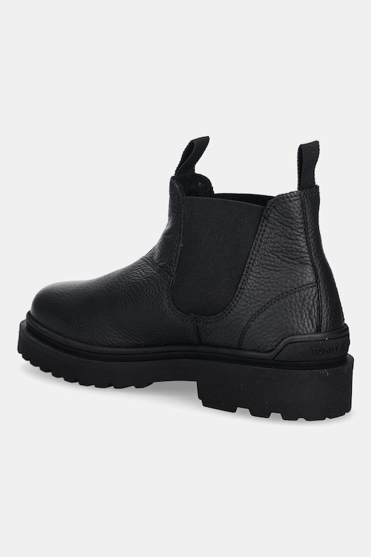 Ботинки кожаные TJM CHELSEA LEATHER WL Tommy Jeans, черный — фото 3