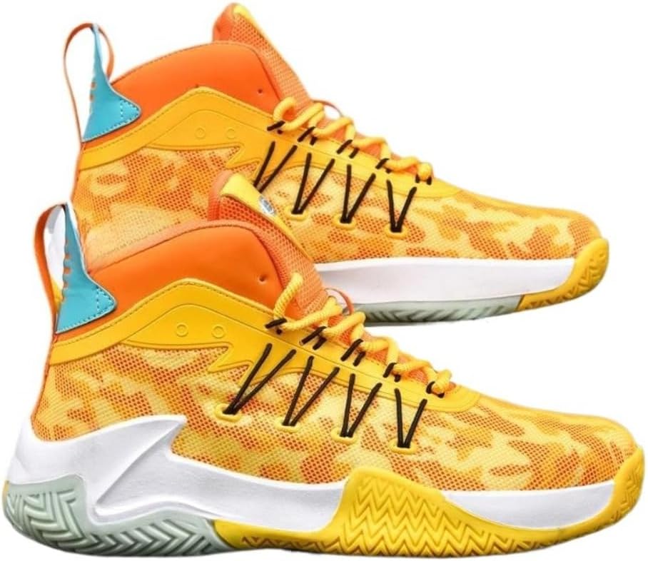 

Кроссовки Spedify для баскетбола для всех полов, ультра-дышащие, легкие, с амортизацией, для мужчин и женщин, для бега и волейбола, модные, яркие дизайны, оранжевый