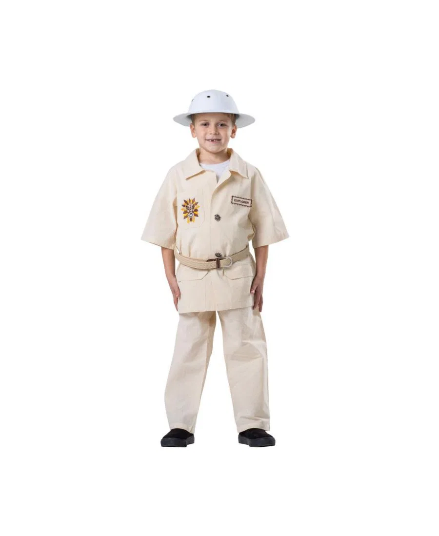 Детский костюм исследователя сафари Dress Up America, бежевый