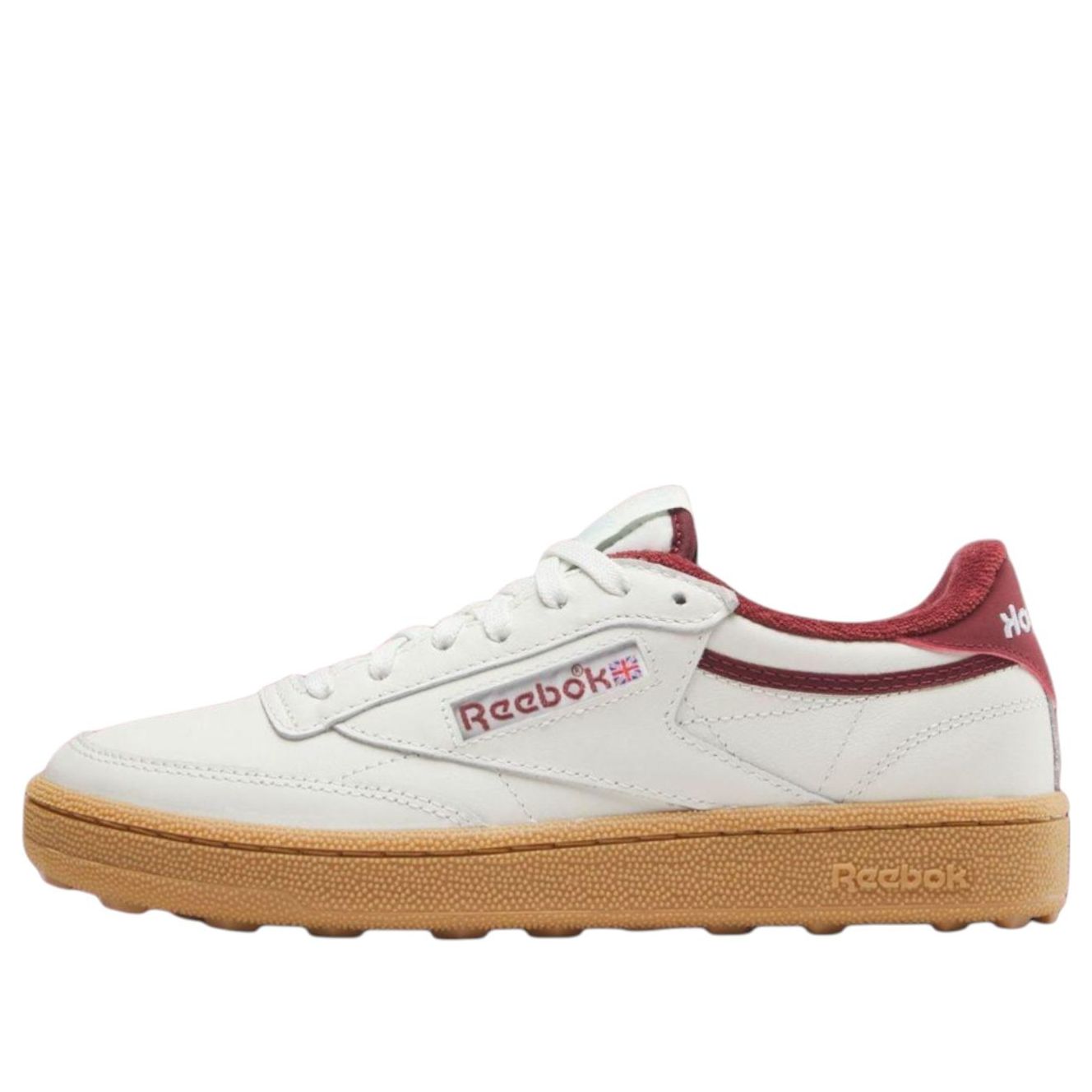 Кроссовки (WMNS) Reebok Club C Golf 'White Burgundy Gum'