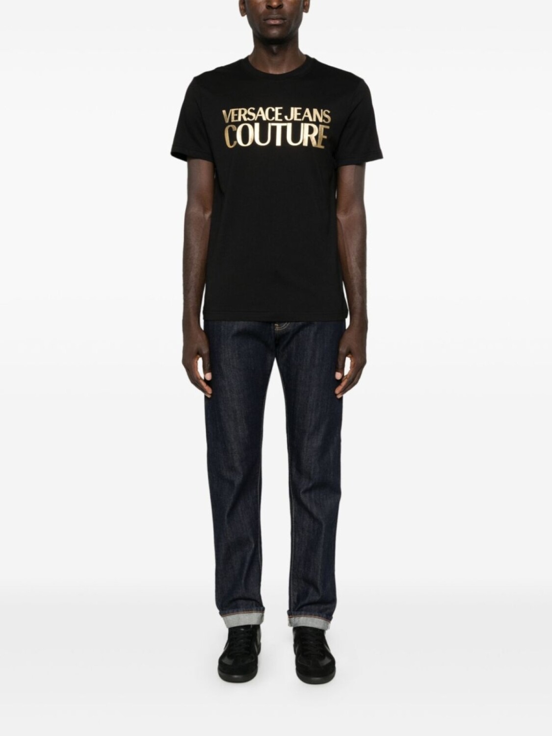 

Versace Jeans Couture футболка с логотипом, черный