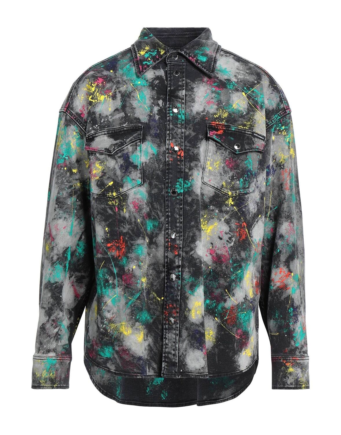 

Джинсовая рубашка Dolce&Gabbana, черный