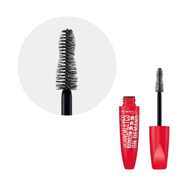 Тушь для ресниц RIMMEL LONDON Scandaleyes Volume On Demand, Brown — фото 3