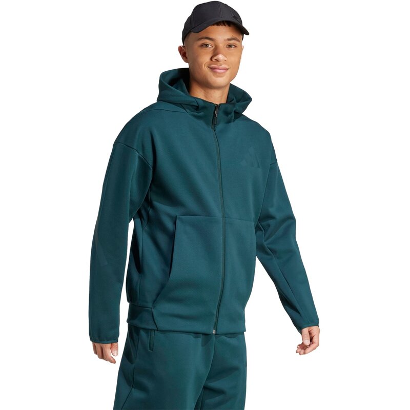 Hooded sweat new adidas zne zip-hoodie Adidas, цвет aurivy — фото 4