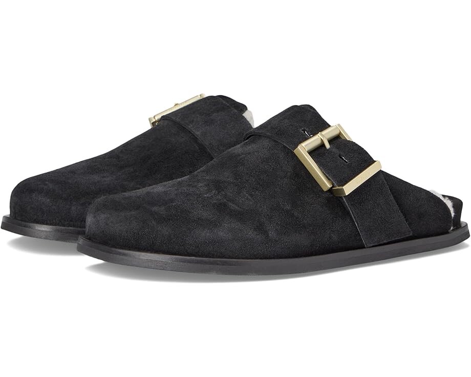 

Сабо AllSaints Eris Suede Mule, черный