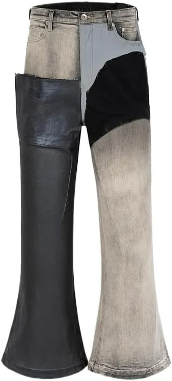 

JSEIAJB Сплисированные штаны с микрослоистым покрытием и воском для мужчин и женщин NSUQOA