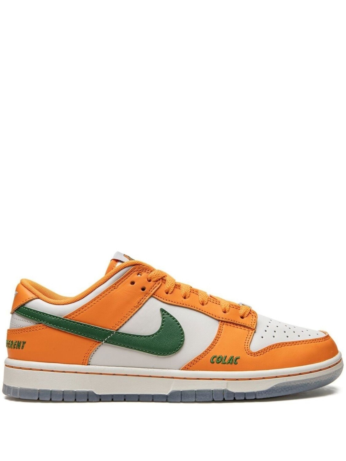 

Кроссовки Nike Dunk Low Florida A&M, оранжевый/белый/зеленый
