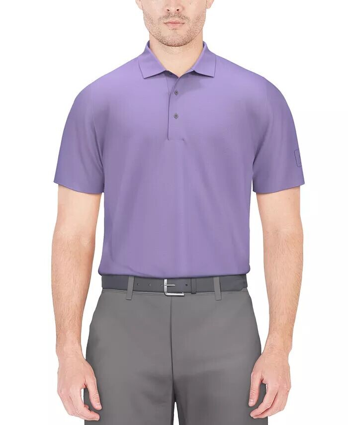 

Мужская рубашка-поло для гольфа Airflux Mesh PGA TOUR, фиолетовый