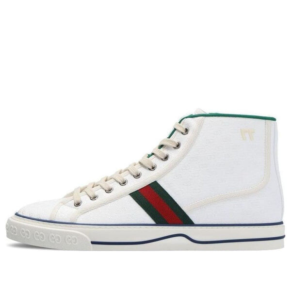Кроссовки tennis 1977 high 'white mini gg' Gucci, белый — фото 2