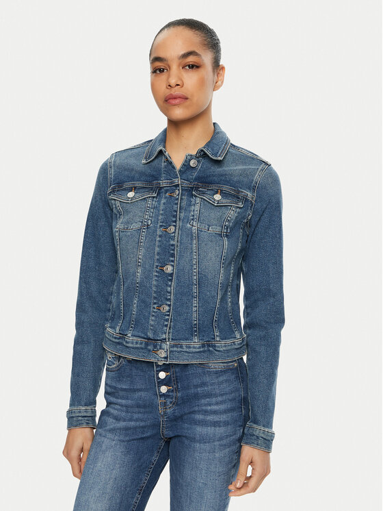 

Джинсовая куртка обычного кроя Vivianne DW0DW20158 Tommy Jeans, синий