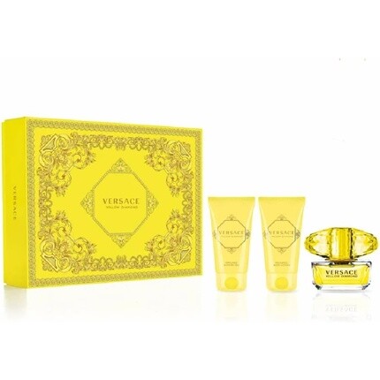 Yellow Diamond Edt 50 мл Гель для душа 50 мл Лосьон для тела 50 мл, Versace — фото 2
