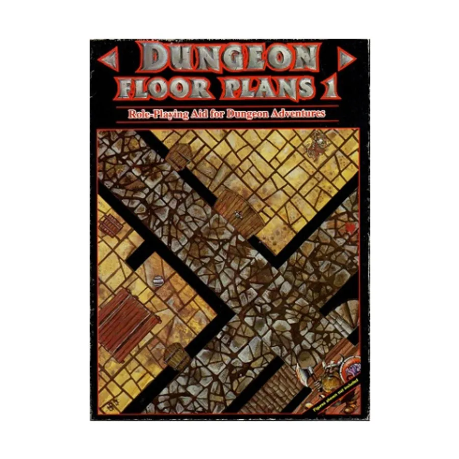 

Бокс-сет Dungeon Floor Plans #1 (3rd Printing), Dungeon Floor Plans (Games Workshop)