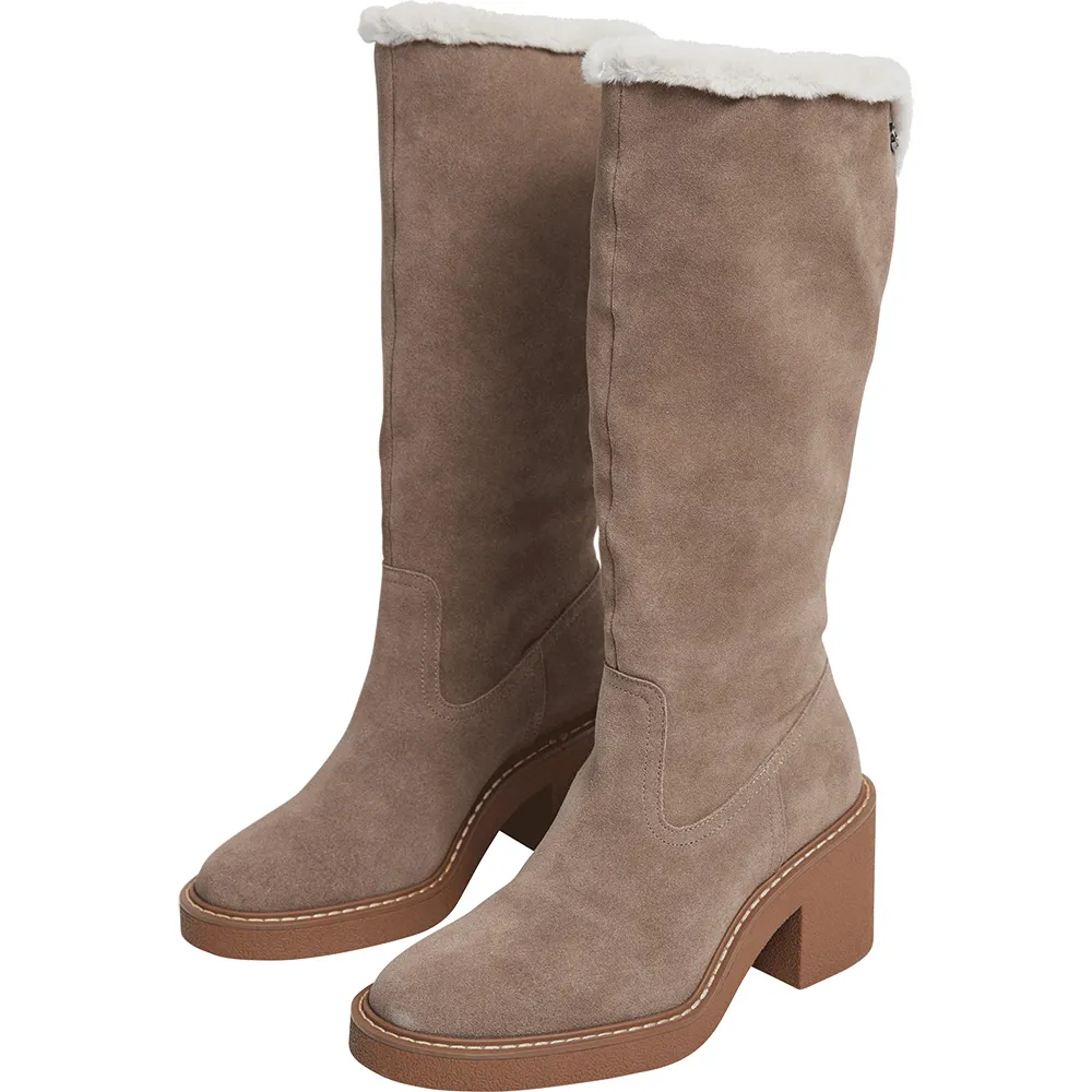 Ботинки Pepe Jeans Nicole Furry heel, коричневый — фото 3