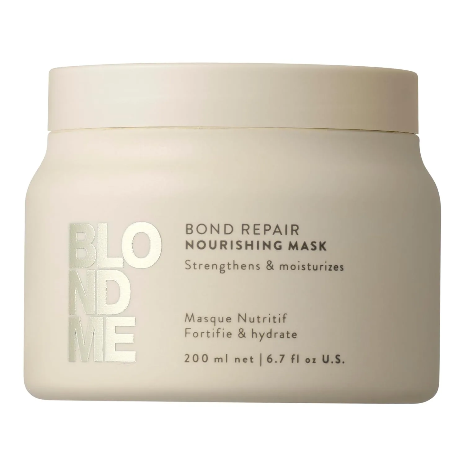 Питательная маска BlondMe Bond Repair для светлых, осветленных и седых волос | Интенсивное лечение | Увлажняет и смягчает, 190 мл (2 упаковки) — фото 2