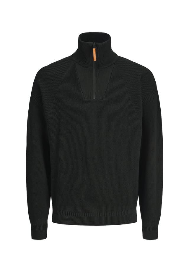 

Свитер открытый вязаный свитер troyer Jack & Jones, черный