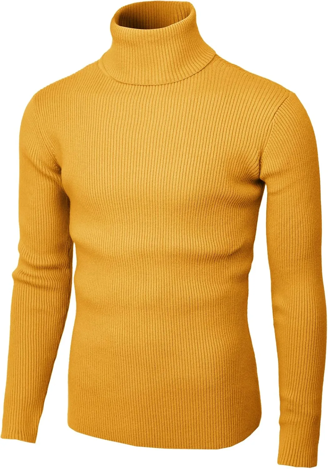 

H2H мужской свитер с воротником-водолазкой Slim Fit