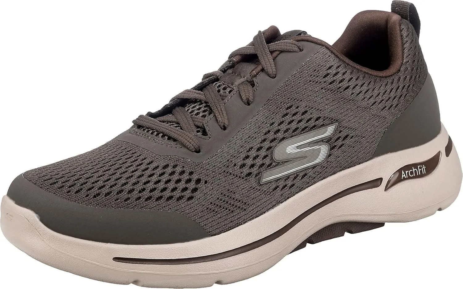 Мужские кроссовки Skechers Go Walk Arch Fit Idyllic, бежевый