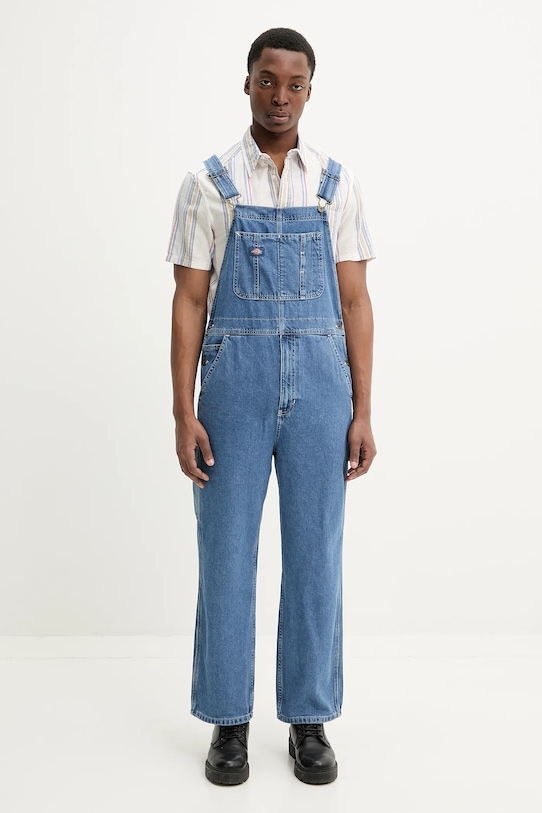 

Джинсовые комбинезон Dickies, синий