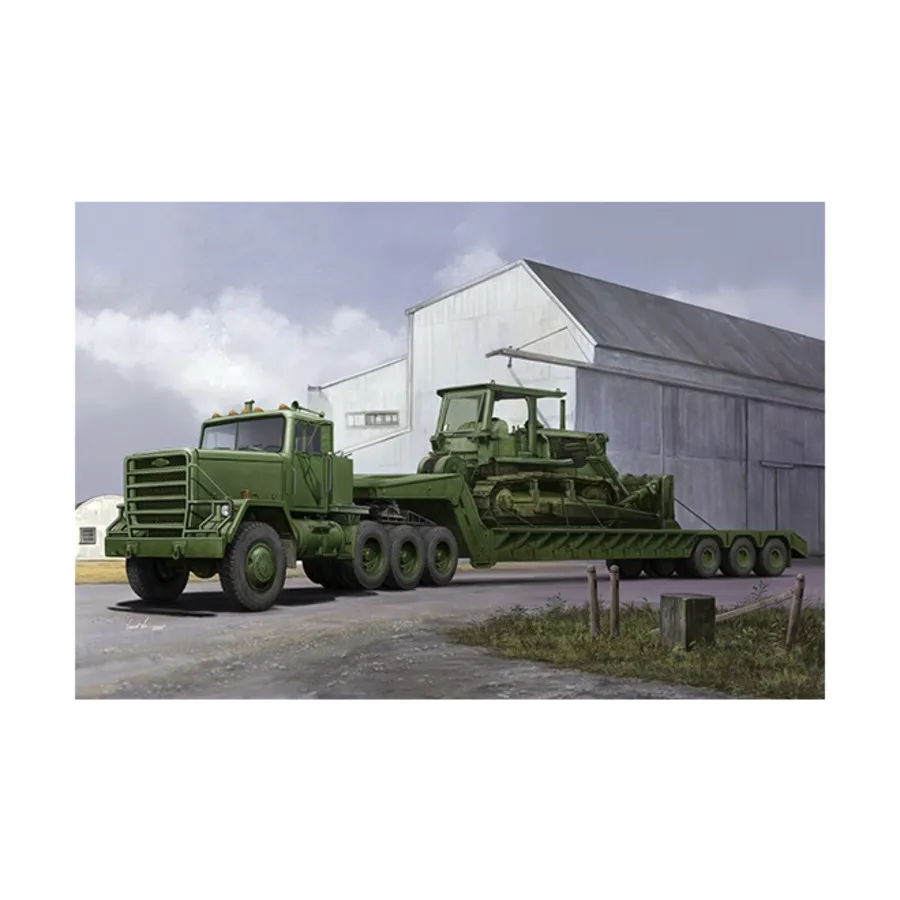 

Буксирный тягач M920 с полуприцепом M870A1, Military Models (1:35) (Trumpeter Models)