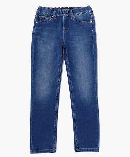 Брюки джинсовые Tommy Hilfiger slim fit синие