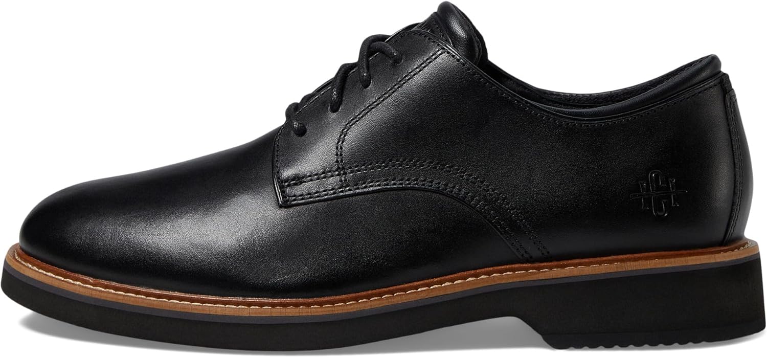 Мужские классические кроссовки Cole Haan American Montrose с гладким носком, черный/шоколадный — фото 4