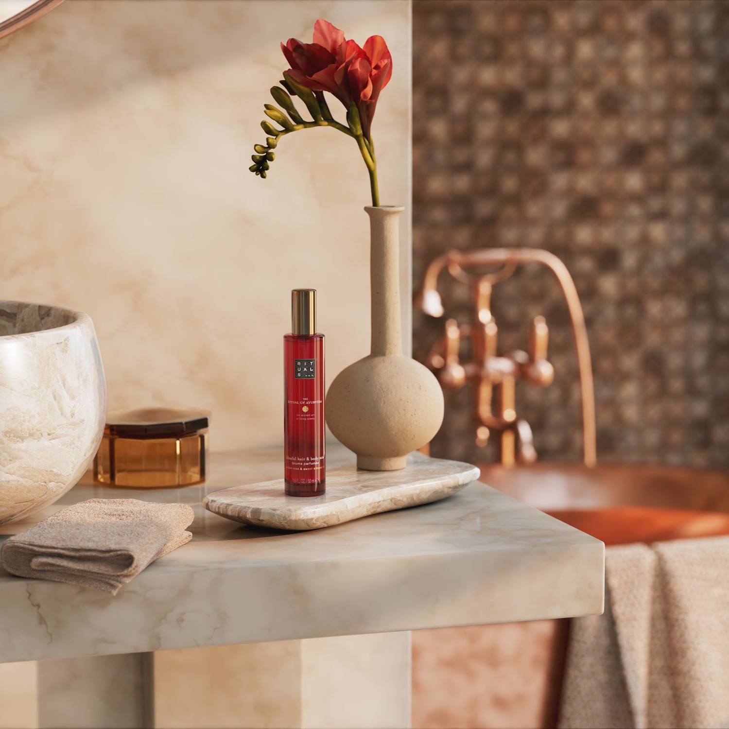Спрей для тела the ritual of ayurveda hair & body mist Rituals, объем 50 мл — фото 2