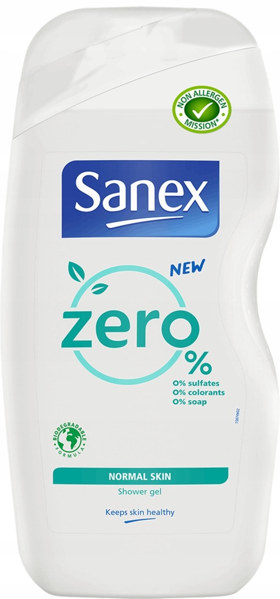 

Увлажняющий гель для ванны Sanex Zero Hydrating 400 мл