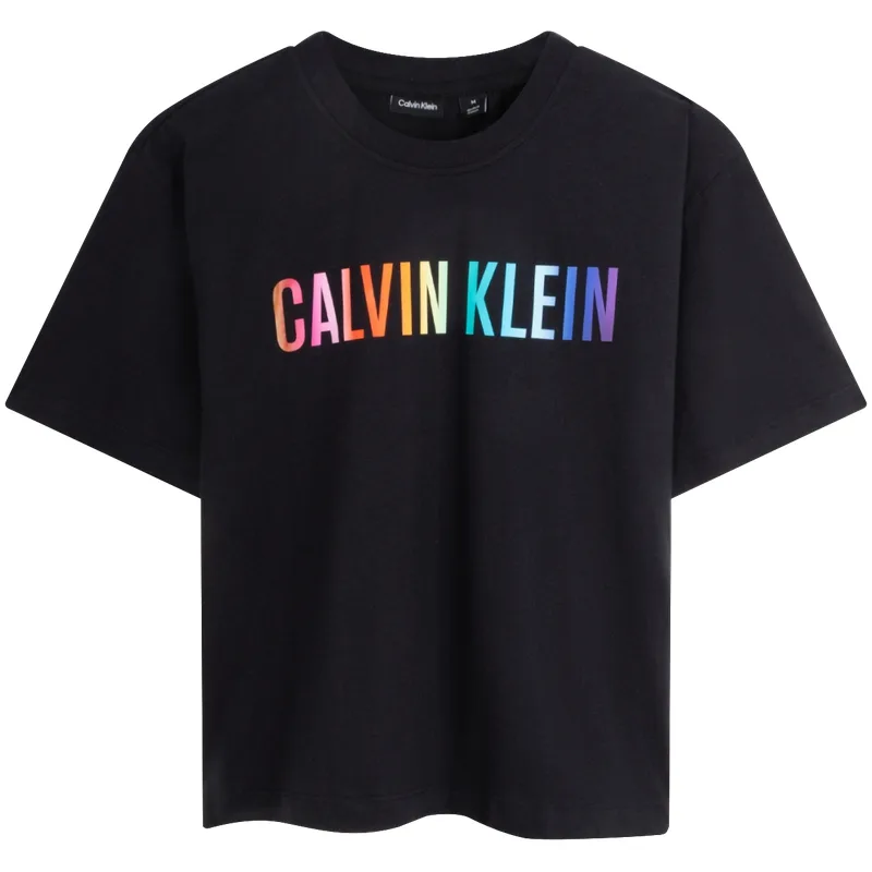 Calvin Klein Футболка Rainbow Series мужская Space Black — фото 3