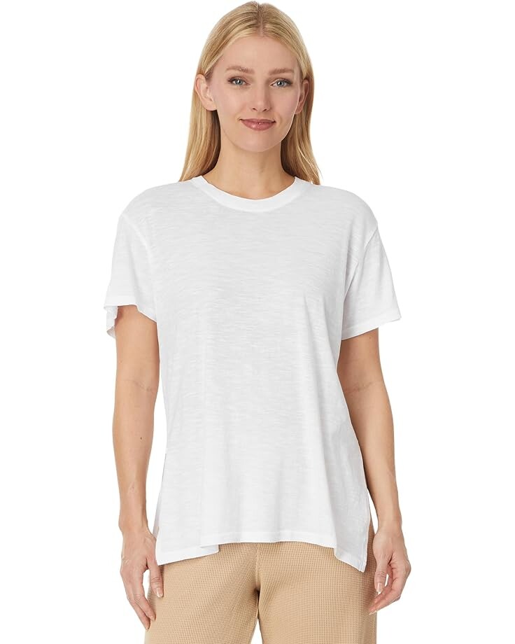 

Футболка PACT Featherweight Slub Oversized Tee, белый