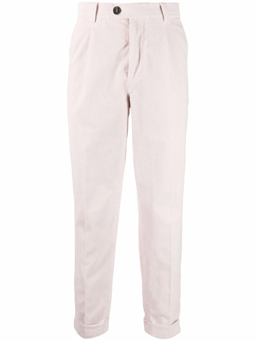 

Брюки кроя слим Brunello Cucinelli, розовый