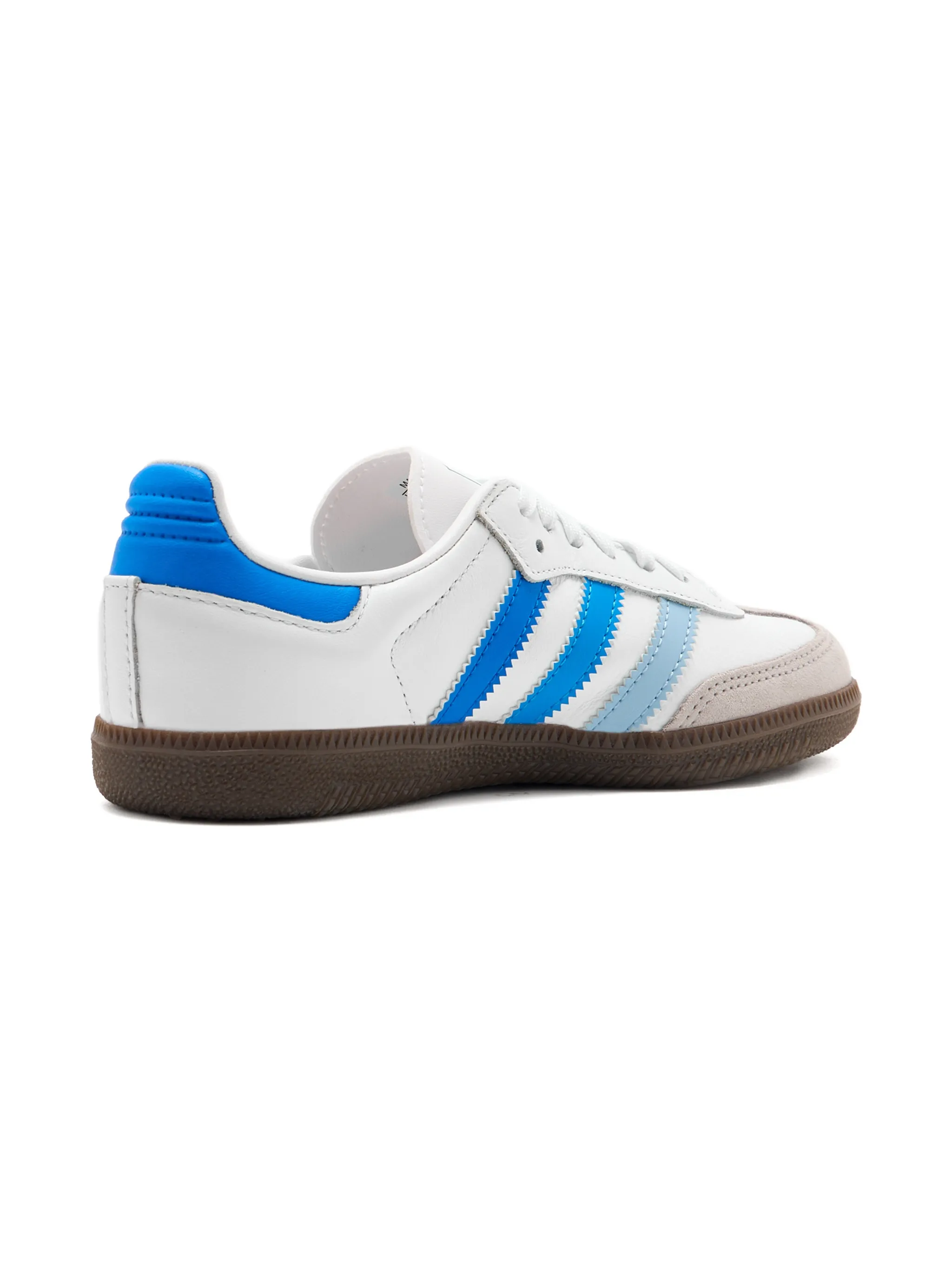 Кроссовки Samba на шнуровке Adidas Kids, белый — фото 2