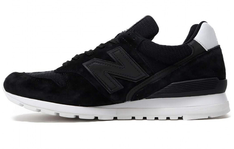 

Кроссовки NB 996 унисекс с низким верхом, черные/белые New Balance