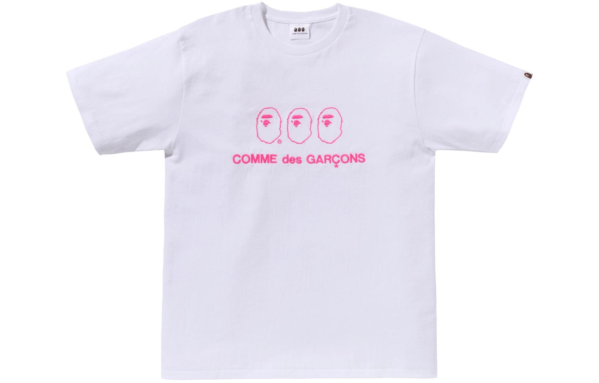 

Футболка Bape X Comme Des Garcons Osaka I A BATHING APE, белый