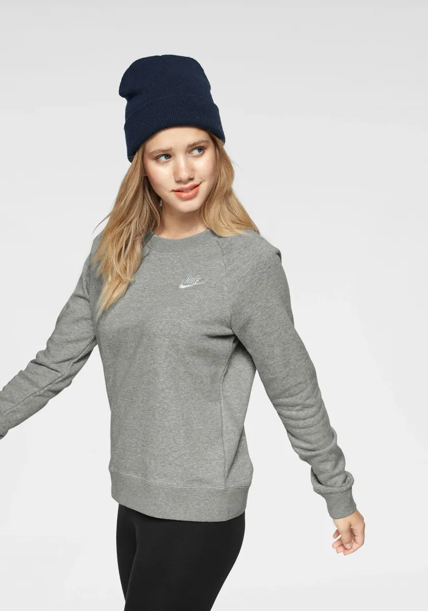 

Толстовка Nike Sportswear "ESSENTIAL WOMENS FLEECE CREW", цвет Hellgrau-Meliert