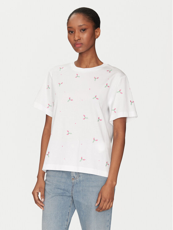 

Футболка regular fit Feluca 2513971034 Marella, белый