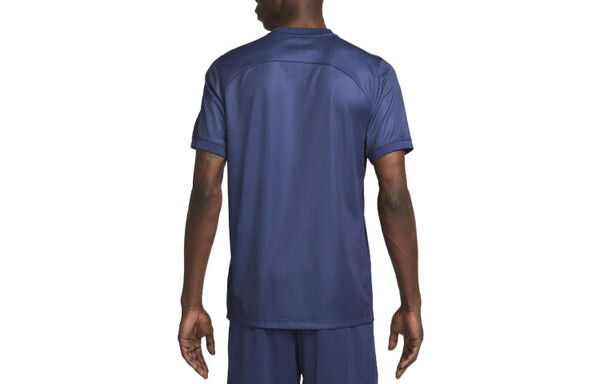 Футболка Nike Paris Saint-Germain PSG 'Blue White Red', синий — фото 4