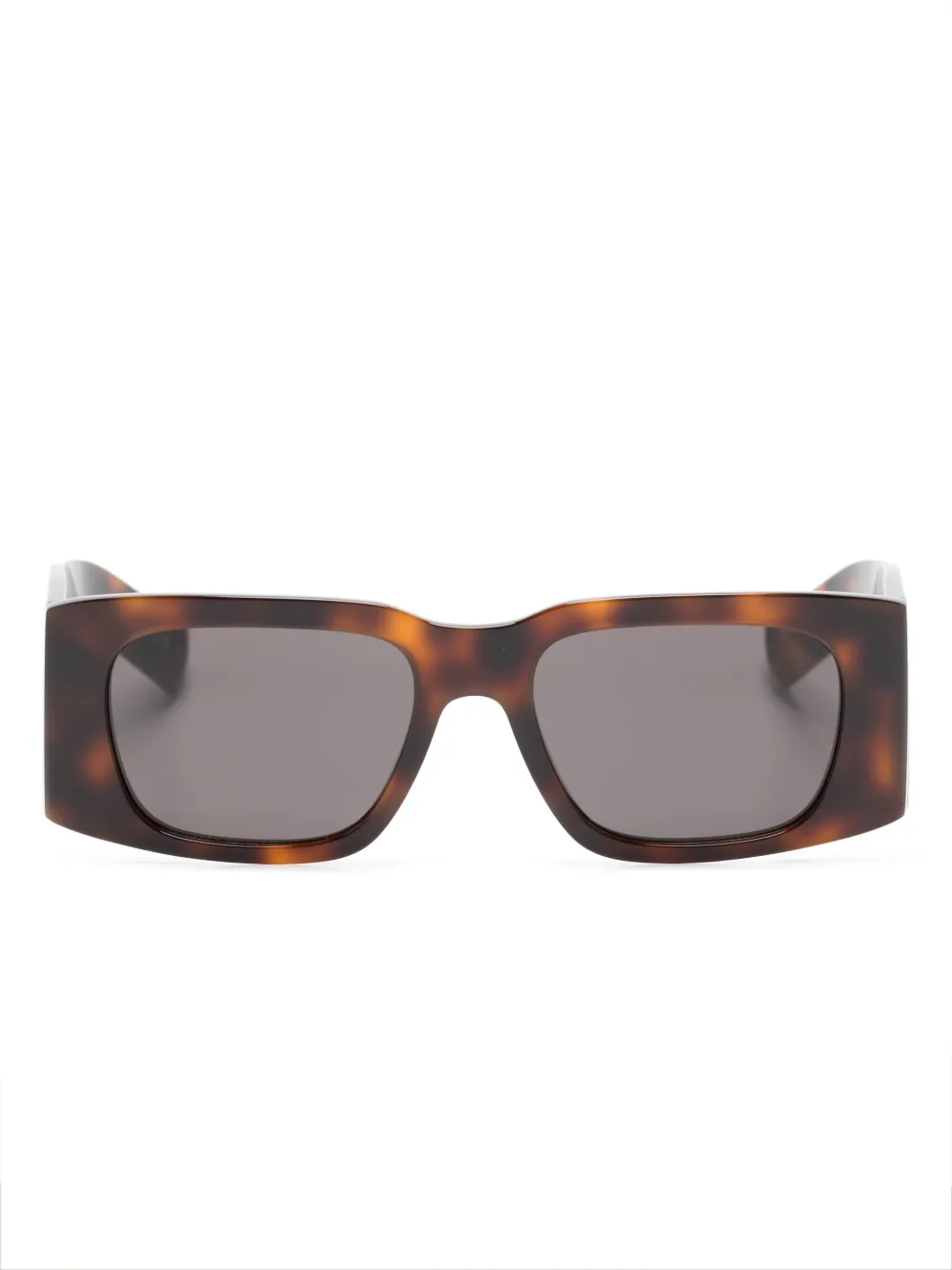 

Солнцезащитные очки SL 654 в прямоугольной оправе Saint Laurent Eyewear, коричневый
