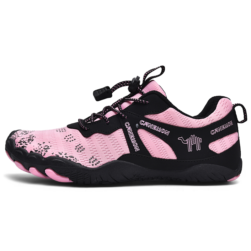 

Pilot the camel Непромокаемые дышащие противоскользящие треккинговые ботинки унисекс Pink Black, цвет Pink Black