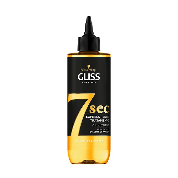 

Питательный уход за волосами 7 Sec Express Repair Oil Nutritive Gliss, 200 ml