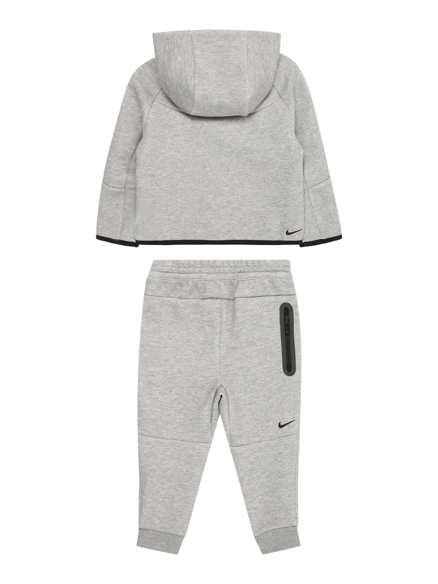 Спортивный костюм Nike Sportswear TECH FLEECE, антрацит/светло-серый — фото 2